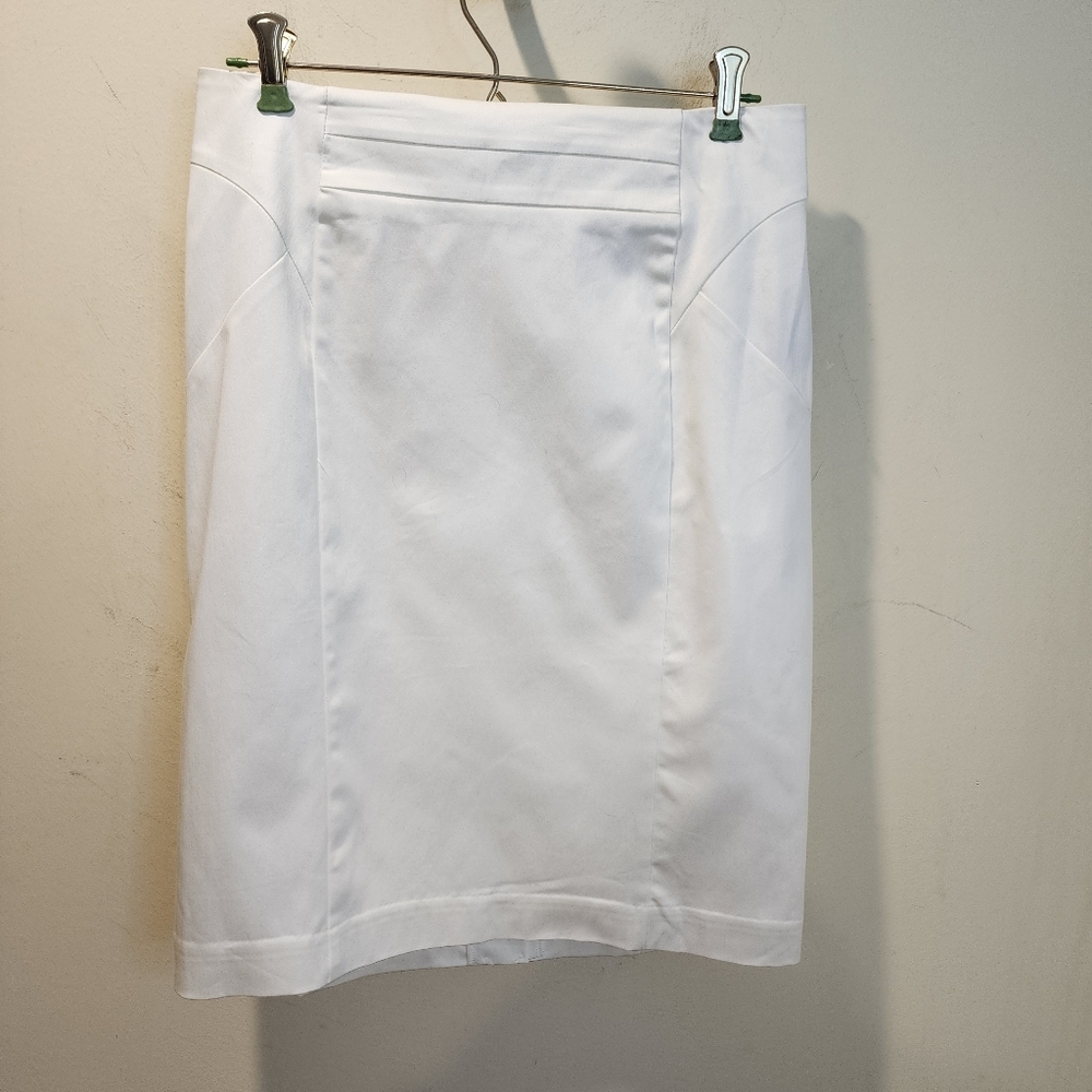 WOTHINGTON Elegant Ivory  Pencil Skirt Size 8 NWT